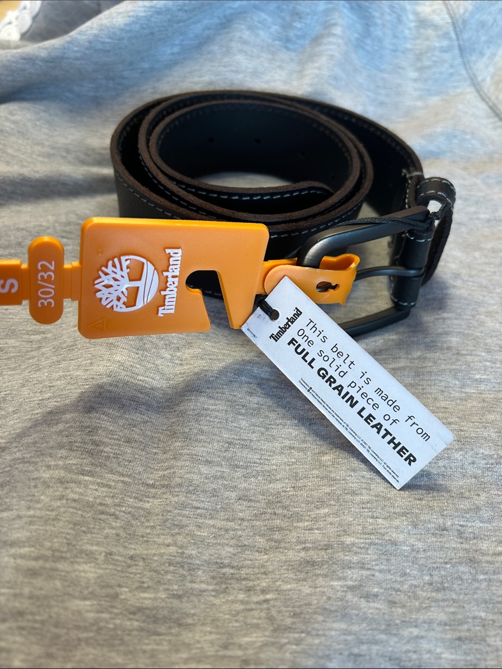 NWT!  Men’s Timberland leather belt